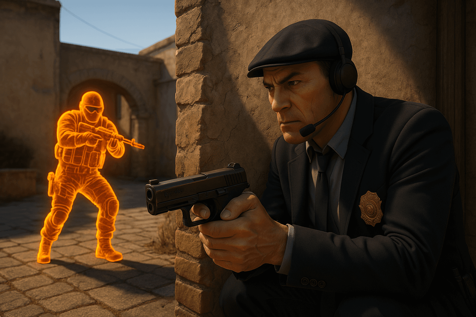 sus.watch hero image - detective catching wall hacker
